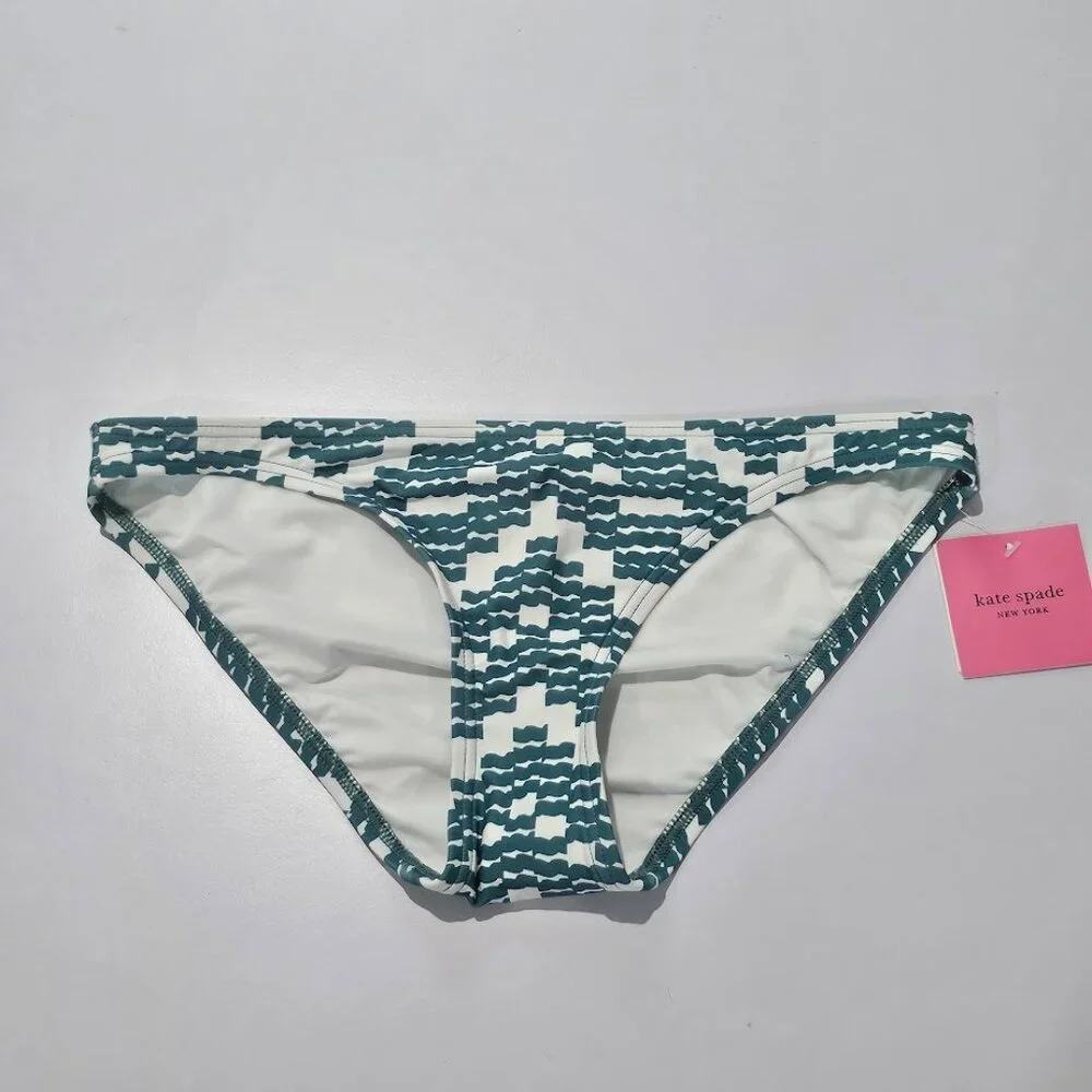 Kate Spade Zigzag Weave Classic Bikini Bottom - Picture 5 of 9